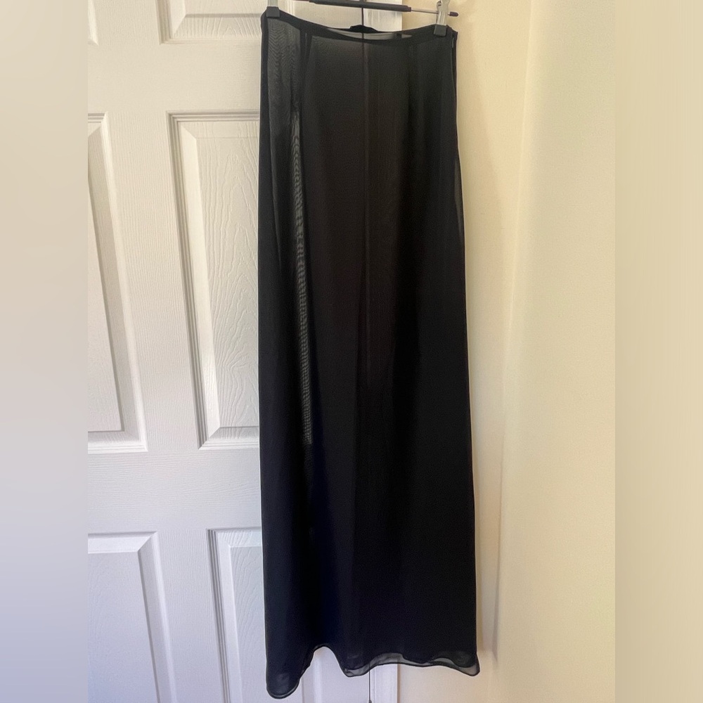 LAPOINTE Black Maxi Skirt